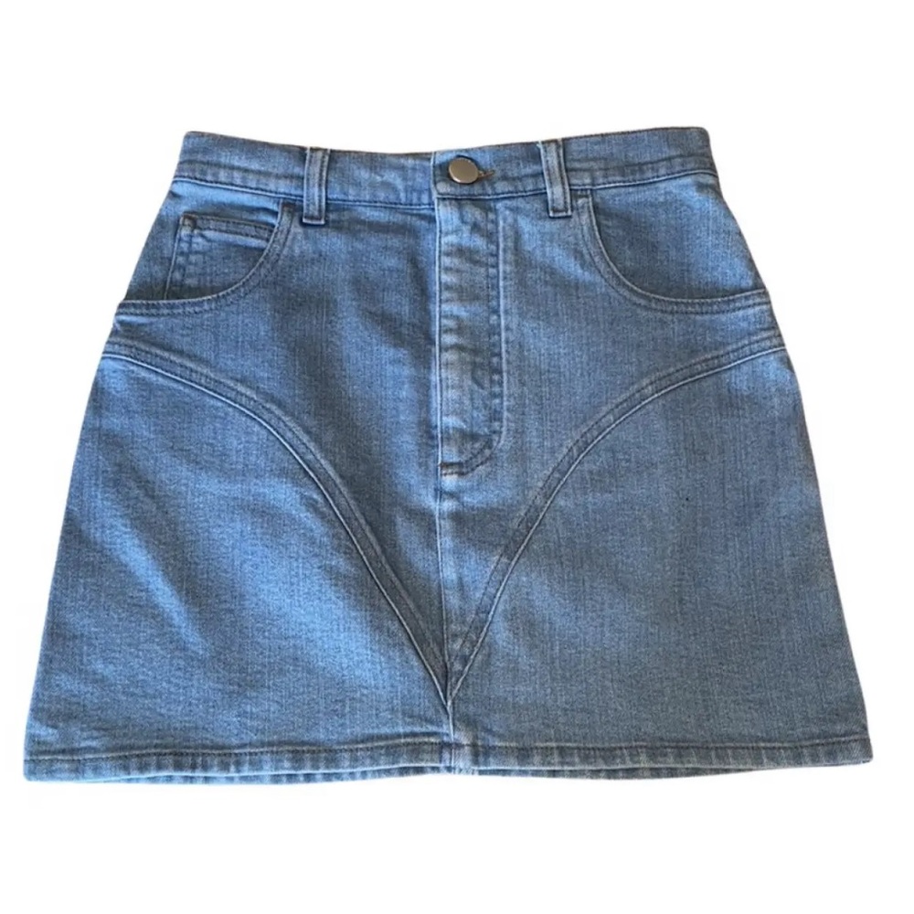 Alessandra Rich mini denim skirt